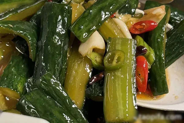 农家炝腌小黄瓜视频教程-配方档案馆