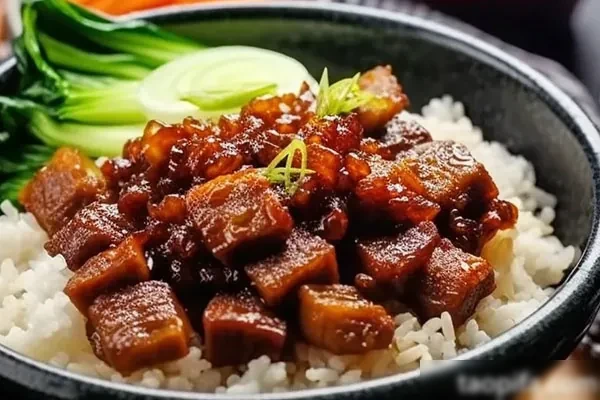 卤肉饭叉烧饭鸡腿饭手撕鸡饭技术配方和视频教程-配方档案馆