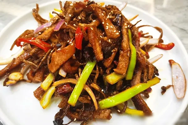 茶树菇爆炒牛肚技术配方和视频教程-配方档案馆